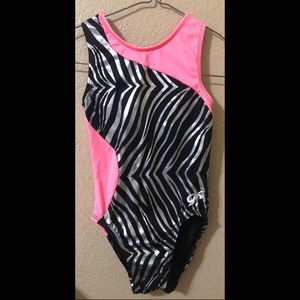 GK Elite gymnastics leotard